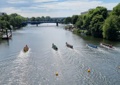 Drachenboot-Festival: EnergieMEDLs und KanalSEMs