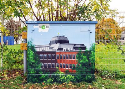 Gasübergabestation Moritzstraße medl-Gebäude