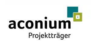 Logo des Breitbandausbau-Fördermittelgebers aconium GmbH