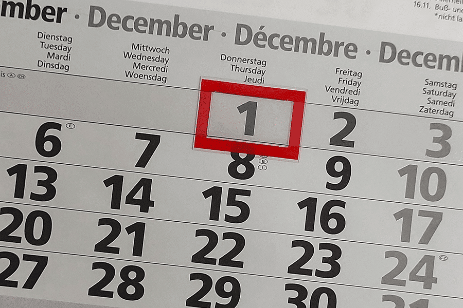 Staatliche Soforthilfe im Dezember