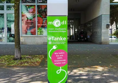 medl-eTanke öffentliche Ladestation Bülowstraße