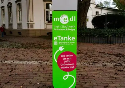 medl-eTanke öffentliche Ladestation Düsseldorfer Straße 118