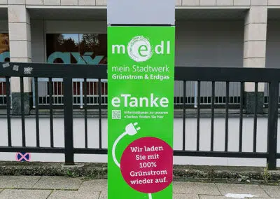 medl-eTanke öffentliche Ladestation Am Hauptbahnhof 2