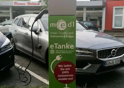 medl-eTanke öffentliche Ladestation Paul-Kosmalla-Straße